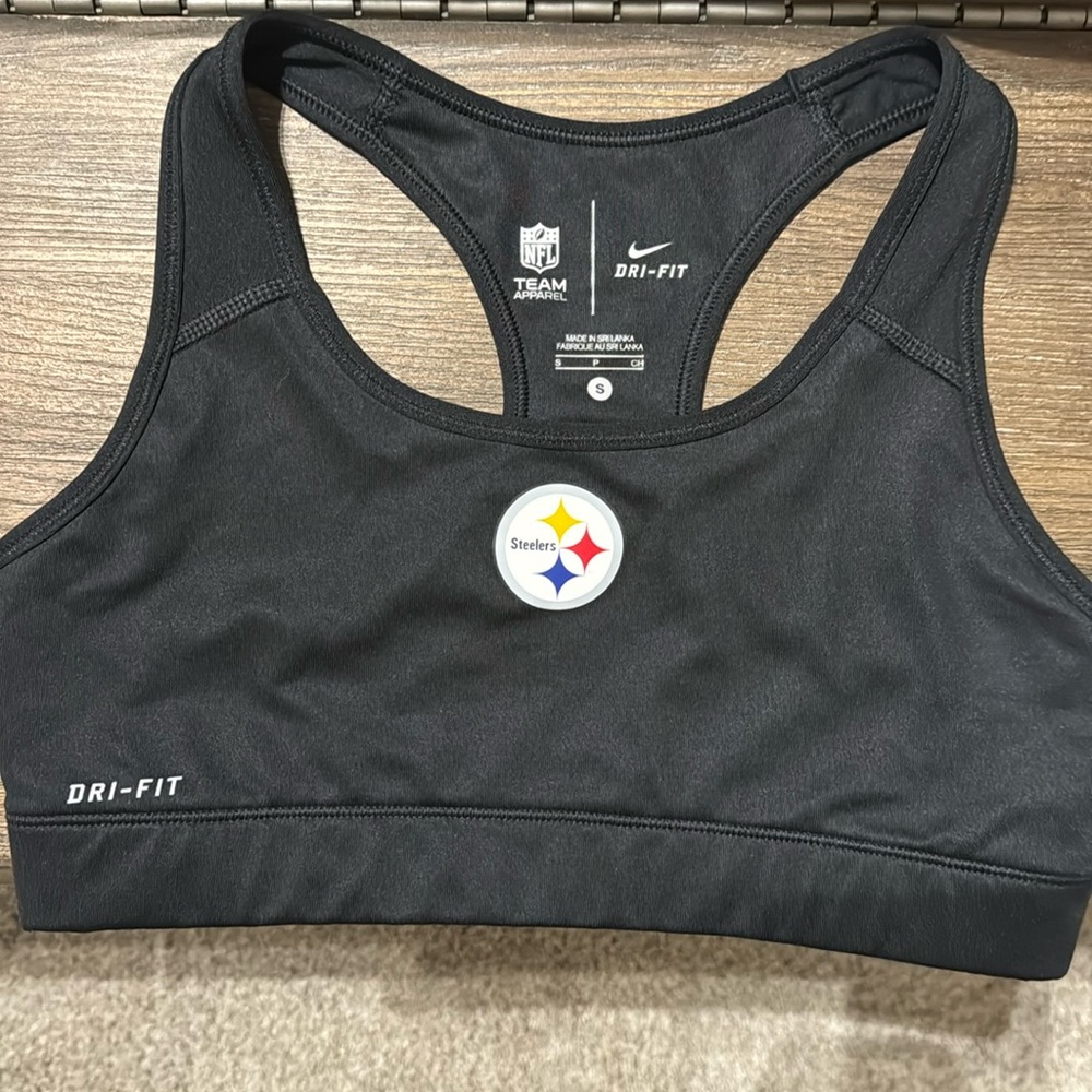Steelers sports bra
